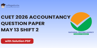 CUET 2026 Accountancy May 13 Shift 2 Question Paper- Download Answer Key and Solution PDF